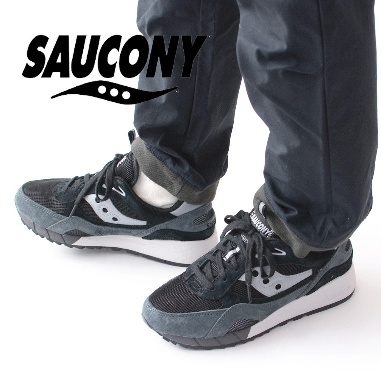 Saucony Shadow 6000 グレー スニーカー 新品です SAUCONY】 サッカニー SHADOW 6000 シャドウ 6000 S70674-6