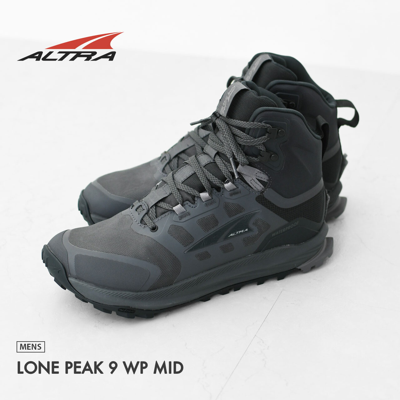 楽天市場】ALTRA [アルトラ] LONE PEAK 9 WP MID M [AL0A85PK] ローン