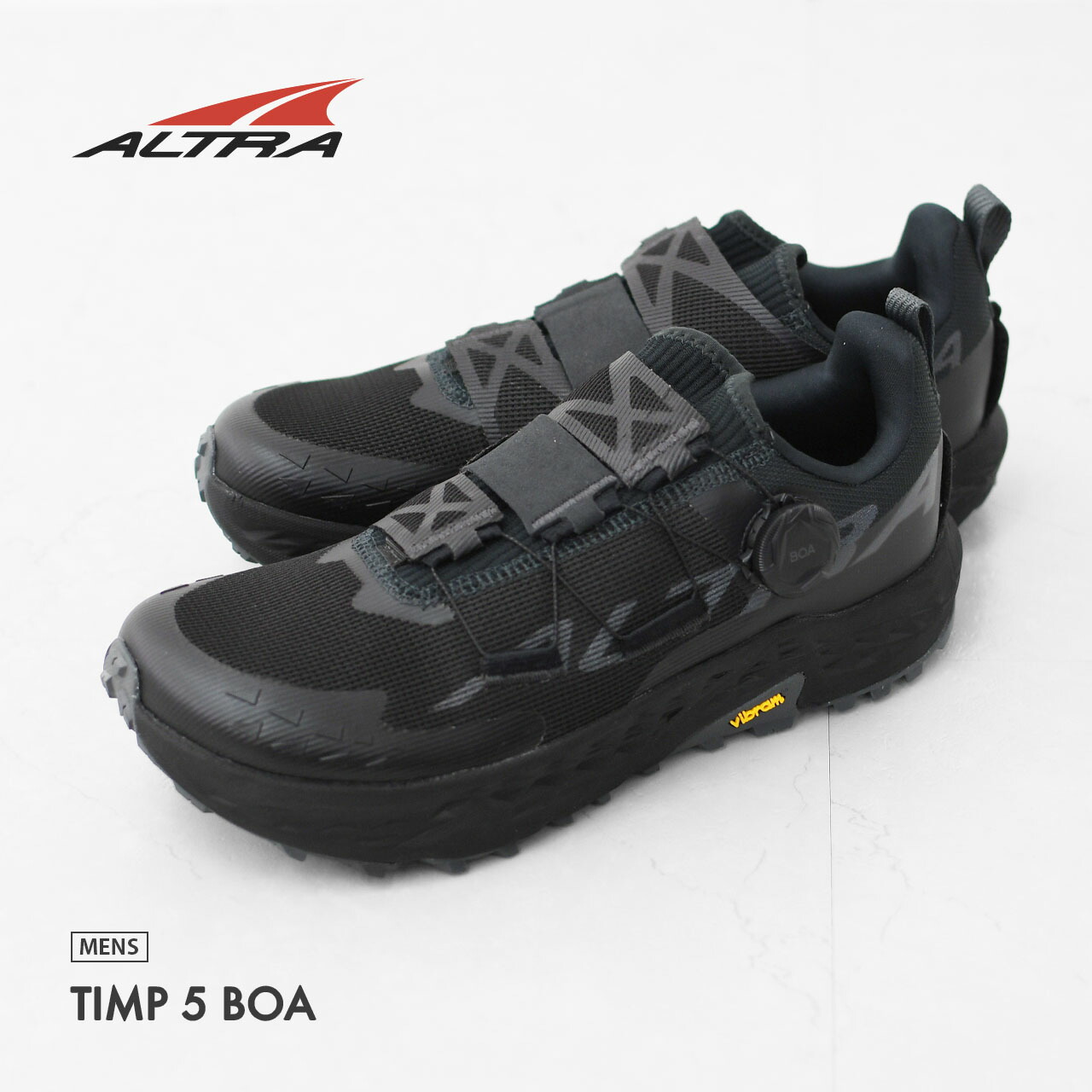 ALTRA [アルトラ] TIMP 5 BOA M [AL0A85Q9] ティンプ 5 ボア・クロスカントリー・ロードランニング・トレイルラン・ハイキング・ファストパッキング・トレイルランニングシューズ・MEN'S [2026SS]｜Beacle（ビークル）