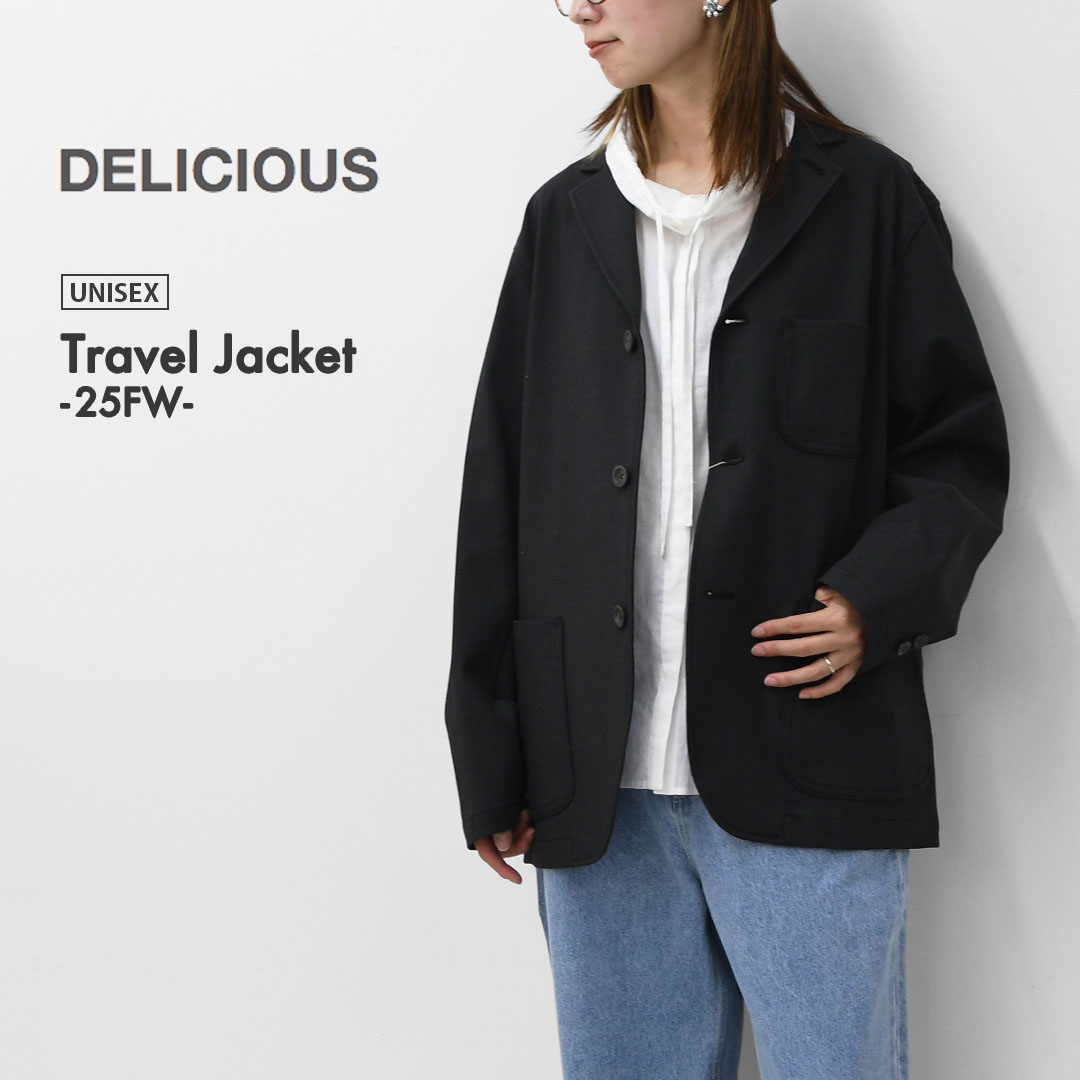楽天市場】DELICIOUS [デリシャス] Travel Jacket -25FW