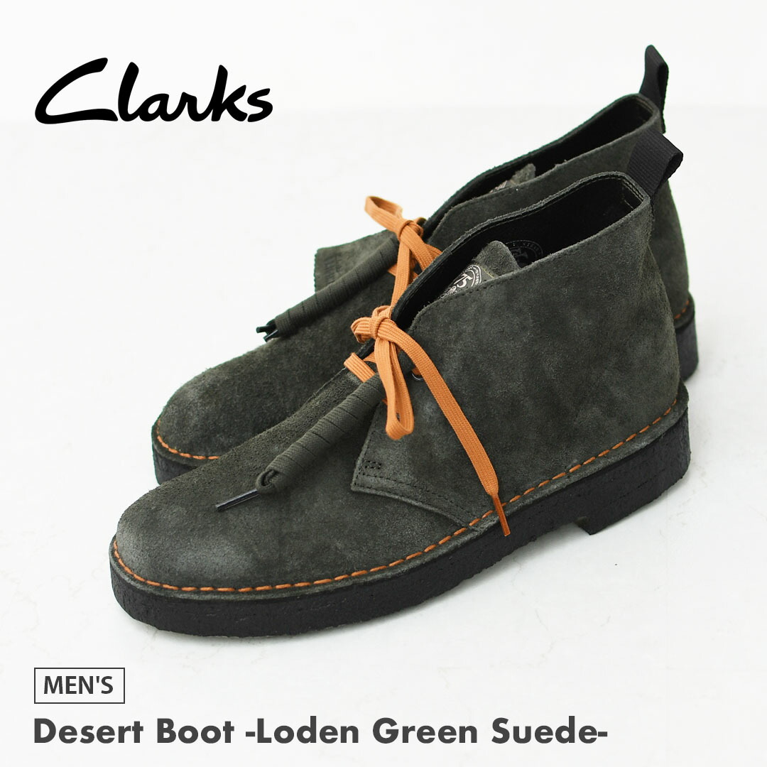 楽天市場】Clarks [クラークス正規販売店] Desert Boot -Loden Green