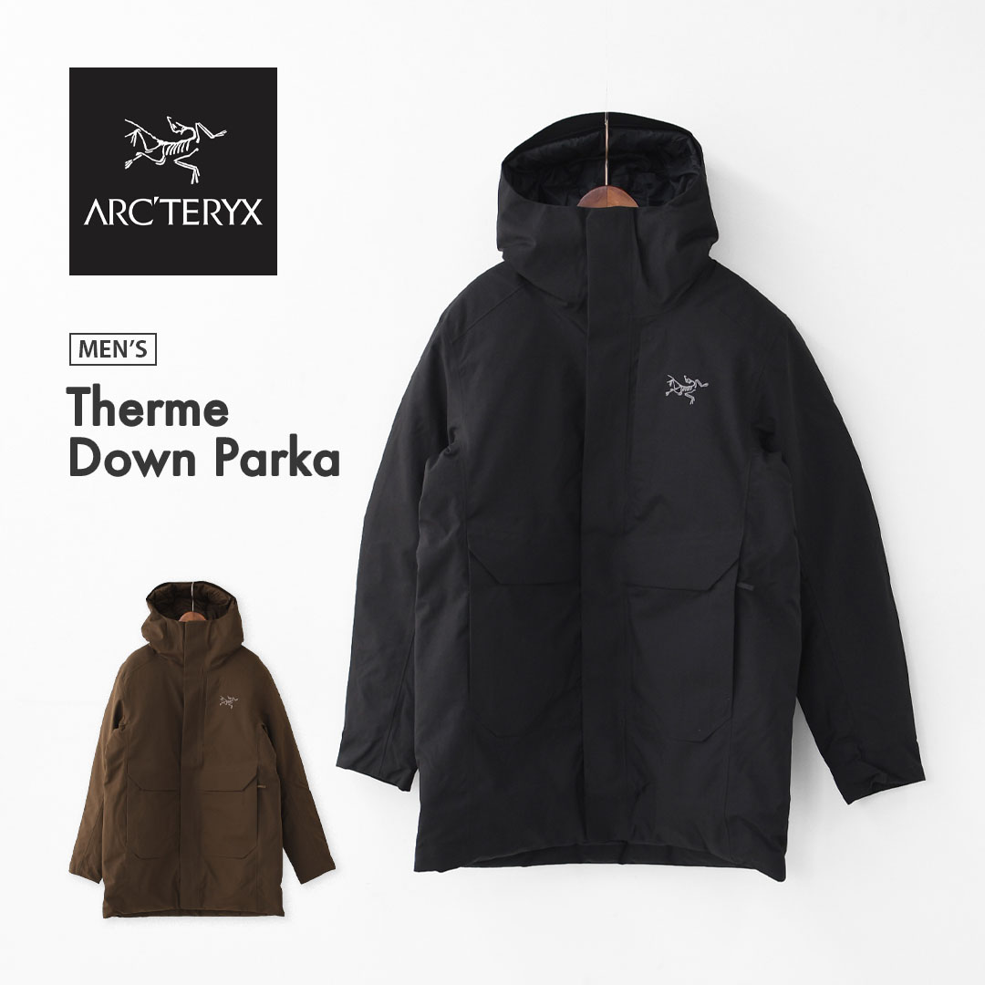 アークテリクス　Therme SV Parka M Black ダウンジャケット Arc'teryx Therme SV Parka Black at CareOfCarl.com