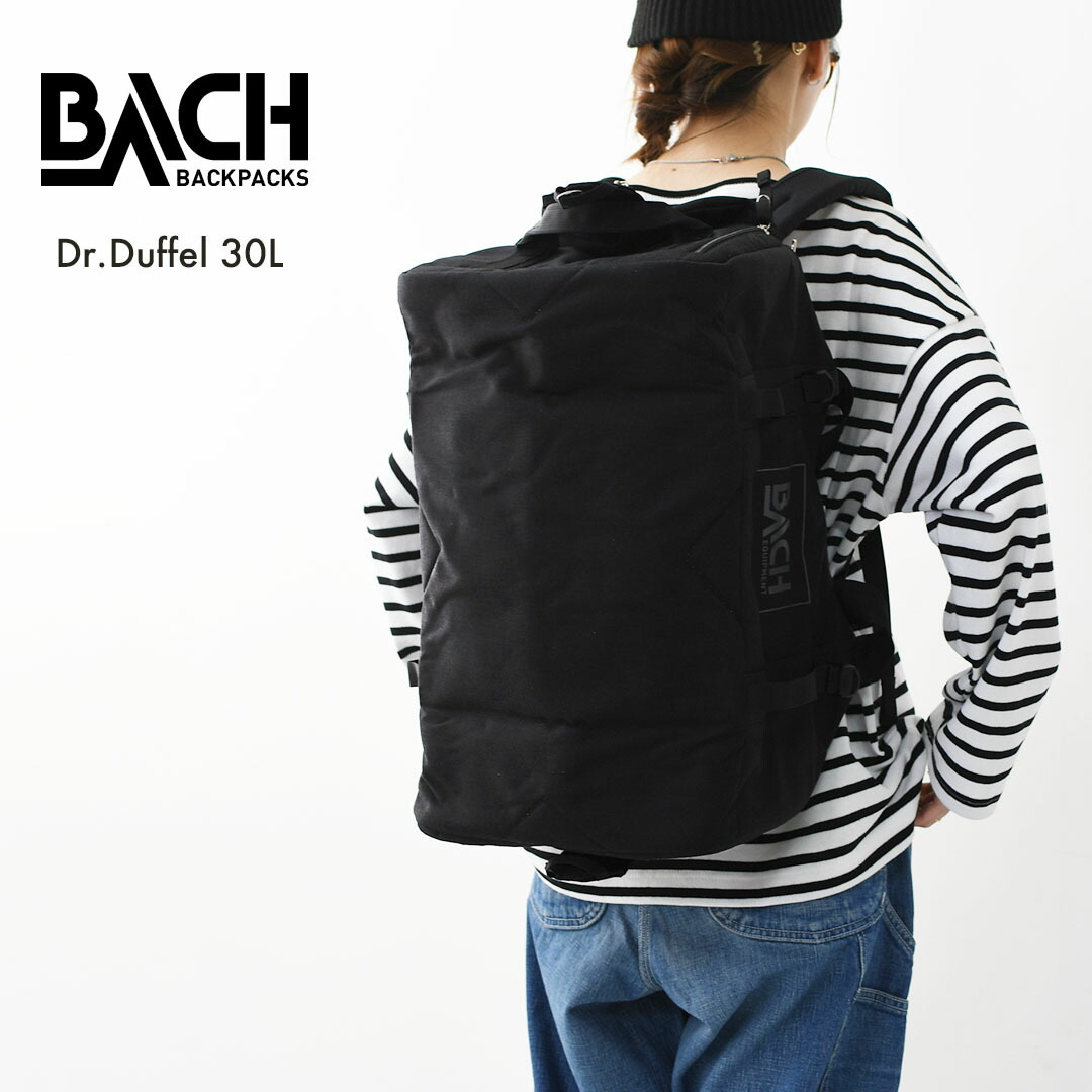 BACH DR. DUFFEL 30 ブラック BACH Dr. Duffel 30L