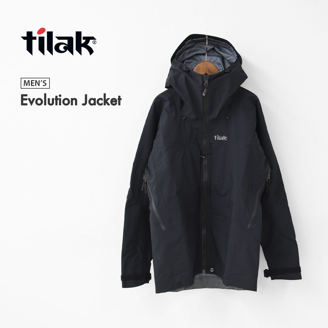 【SALE 20%OFF】Tilak [ティラック] Evolution Jacket [10111] エヴォリューションジャケット・ジャケット・GORE-TEX・ゴアテックス・防水性・撥水性・透湿性・アウター・アウトドア・キャンプ・MEN'S [2025AW]｜Beacle（ビークル）