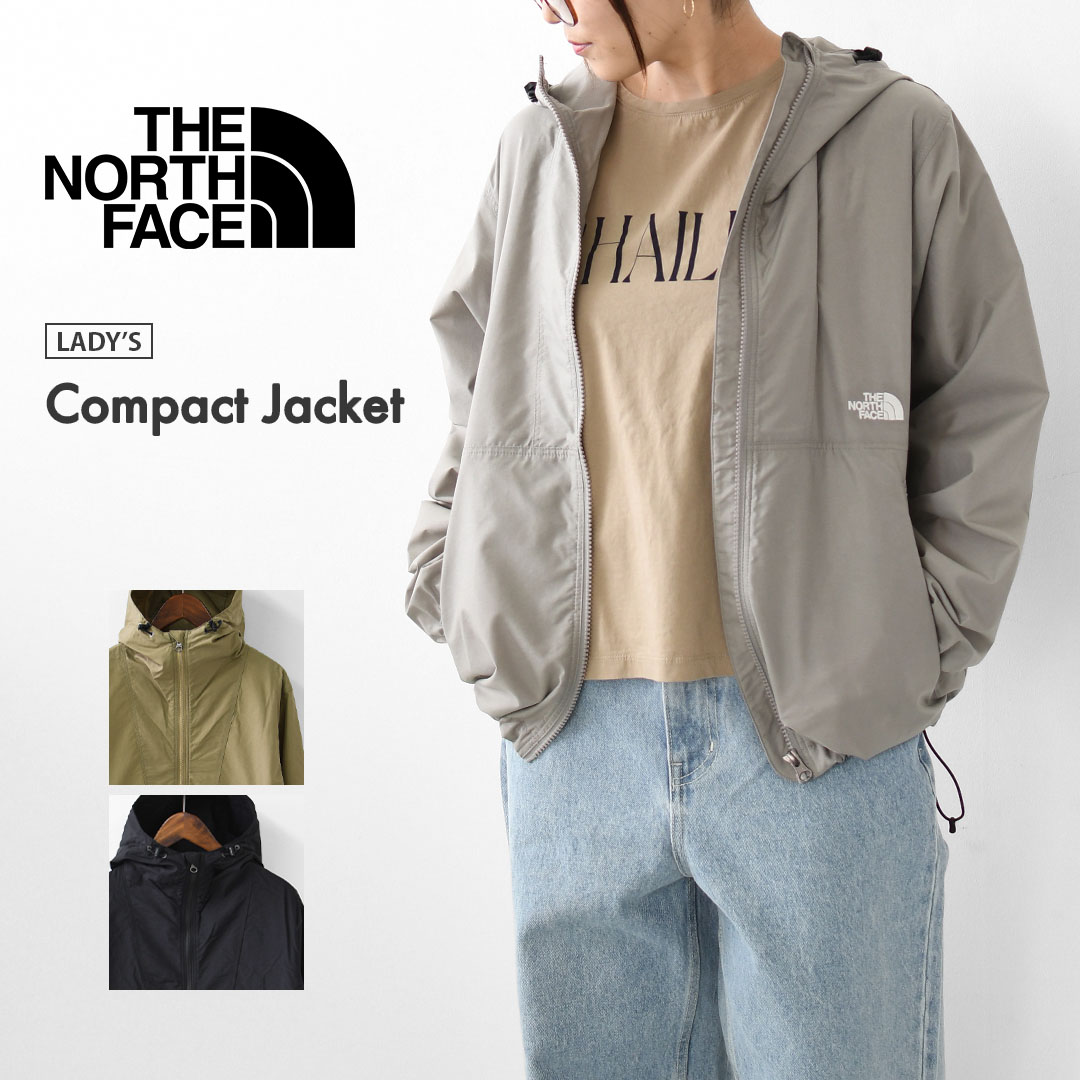 THE NORTH FACE [ザ ノースフェイス正規代理店] W's Compact Jacket [NPW72530] コンパクトジャケット（レディース）・ナイロンジャケット・アウター・シェルジャケット・コンパクト・アウトドア・軽量・撥水・LADY'S [2026SS] 12,540円