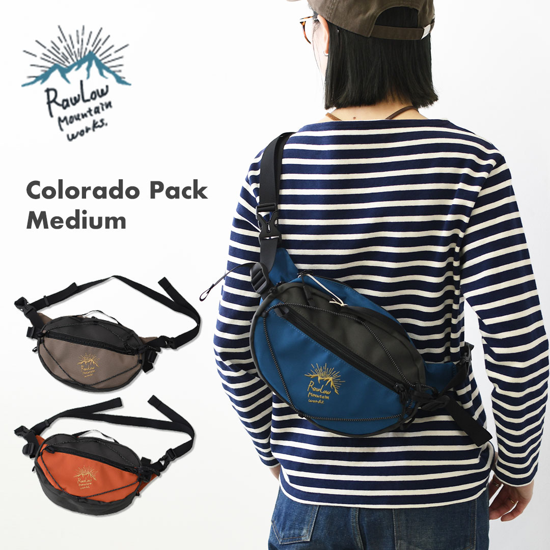 Rawlow mountain works [ロウロウ マウンテン ワークス] Colorado Pack Medium [colorado-m] コロラドパック ミディアム・ショルダーバッグ・コンパクトトート・サコッシュ・軽量・ウエストポーチ・MEN'S/ LADY'S [2026AW]｜Beacle（ビークル）
