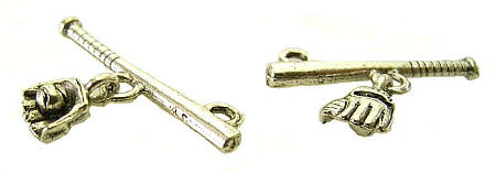 楽天市場 チャーム バット グローブ L9 4 ビーズ パラダイス