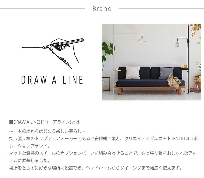 正規取扱店】 ドローアライン 009 ランプ C 単品パーツ 縦専用 D-LC-BK DRAW A LINE 突っ張り棒 つっぱり棒 伸縮 照明  おしゃれ シンプル モノトーン 北欧 インダストリアル インテリア アイアン つや消し クーポン対象外 automy.global