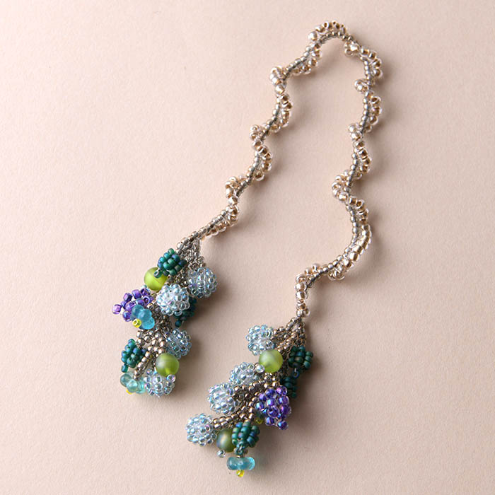 Ever Green ライタ 新井桂子 Fairy R ビーズ 一揃いの道具 ビーズキット ハンドメイド 佩び物キット 頚飾 ラリエット気流 手作り 送料無料 Acilemat Com