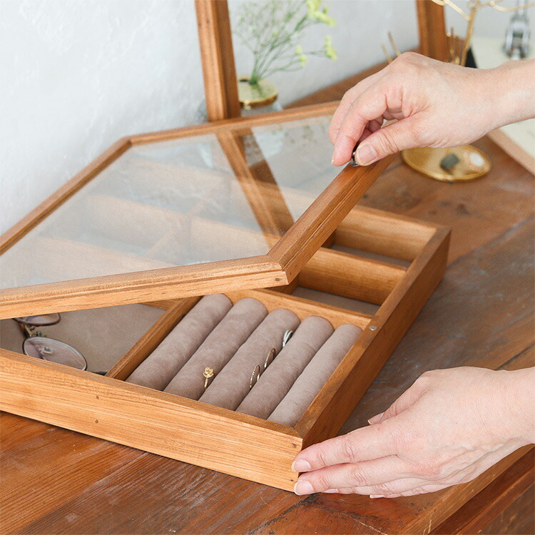 楽天市場】ジュエリー アクセサリー ケース 収納 ディスプレイ マルチ