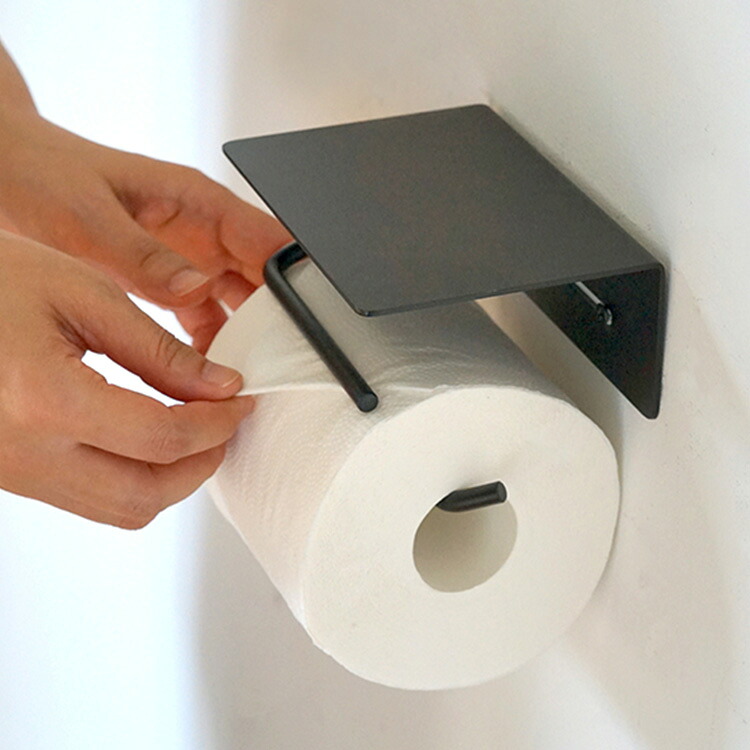 put ペーパーホルダー アイアン HS3498 【ラッピング対応】 ペーパーホルダー トイレ収納 アイアン スタイリッシュ おしゃれ シンプル リノベーション DIY