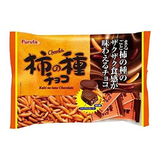 柿チョコページ 楽天市場】柿の種チョコ NEW 124g フルタ製菓 ※クール便利用選択