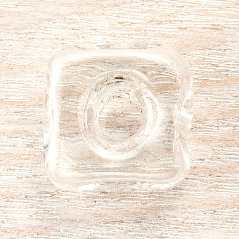 【楽天市場】アロマビーズ スクエア クリア 大 アクセサリーパーツ：ビーズXSENSE