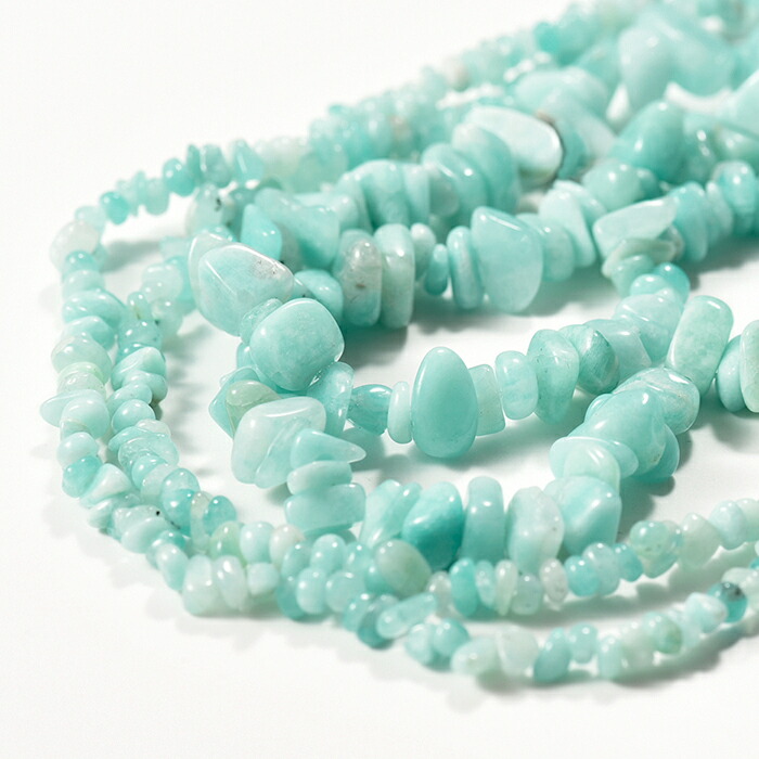 楽天市場】天然石/ペリドット さざれ 3-6mm 80cm/本 連売り