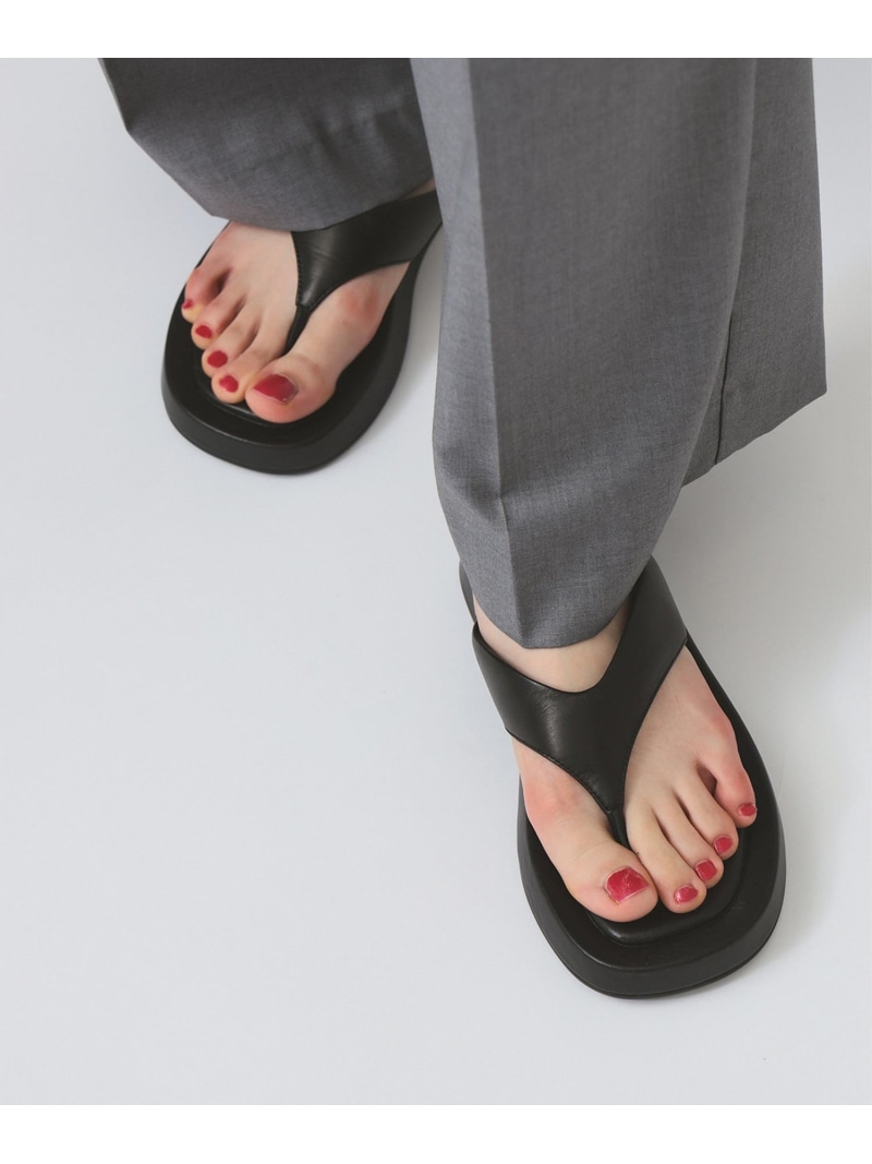 【SALE／50%OFF】MOHI / 火箸 サンダル Ray BEAMS ビームス 逃げ口 シューズ・靴 サンダル 黒いこと【RBA_E】【貨物輸送無料】[ Fashion]