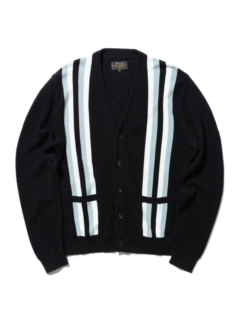 【SALE／50%OFF】縞模様 ジレー BEAMS PLUS ビームス 逃げ口 トップス ジレー ベージュ 緑であること 青み 黒いこと【RBA_E】【貨物輸送無料】[ Fashion]