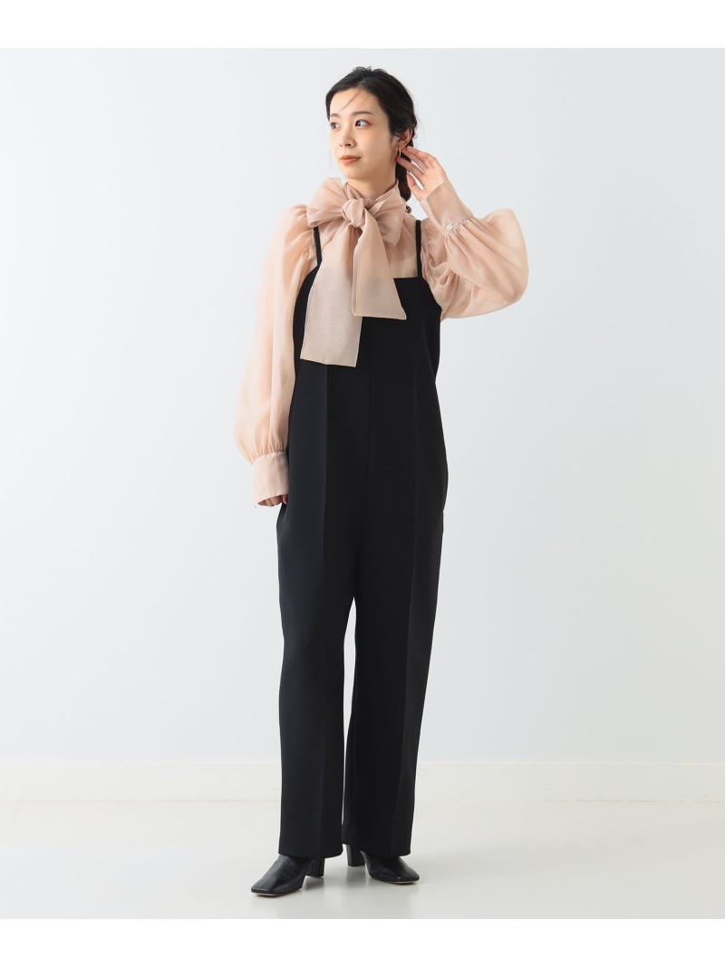 【SALE／60%OFF】トリプルツイル オールインワン Demi-Luxe BEAMS ビームス アウトレット ワンピース・ドレス その他のワンピース・ドレス ブラウン ブラック【RBA_E】【送料無料】[ Fashion]