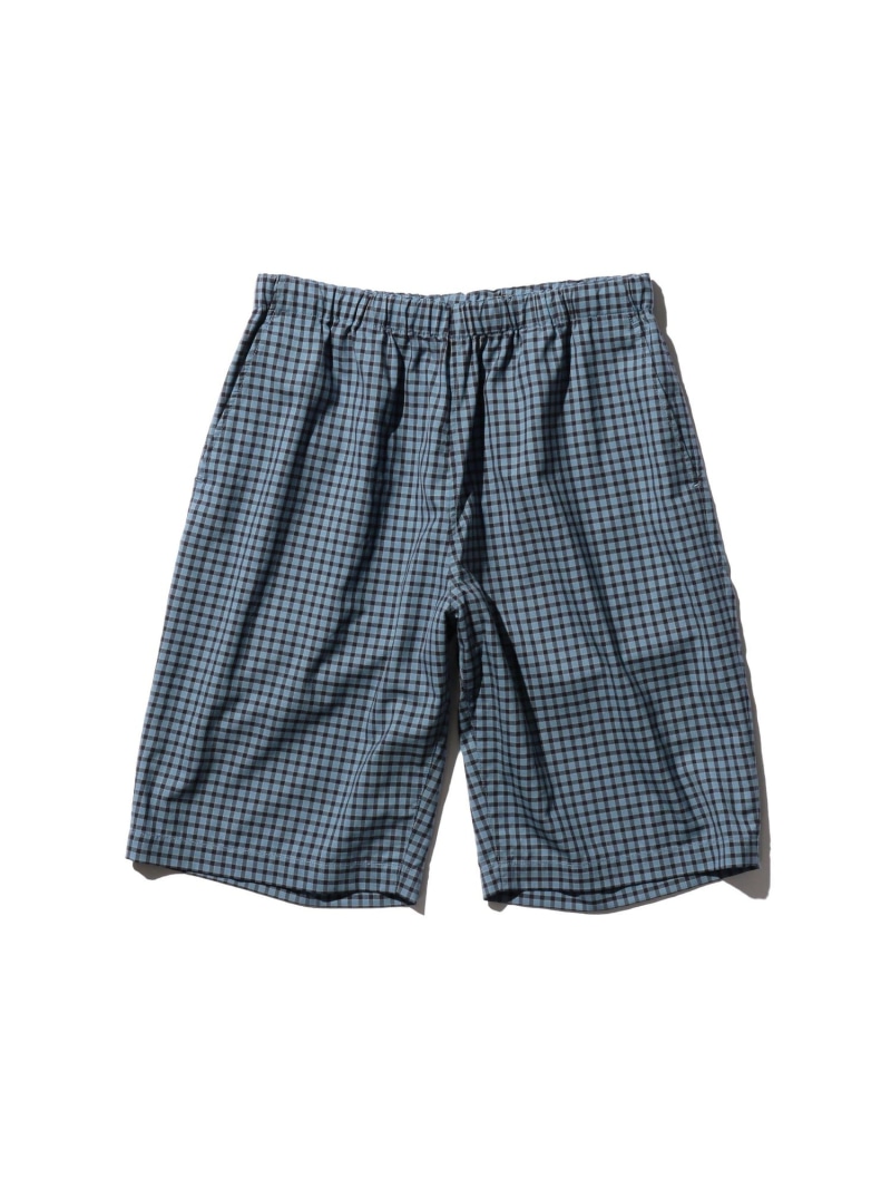 【SALE／50%OFF】Easy Shorts Washable Wool Plaid BEAMS PLUS ビームス アウトレット パンツ その他のパンツ ブルー グリーン【RBA_E】【送料無料】[ Fashion]