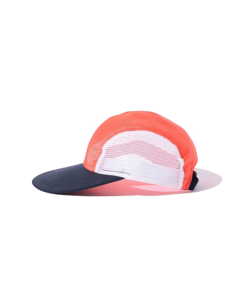 【SALE／60%OFF】【別注】Quaker Marine Supply Co. / 4 Panel Side Mesh Long Bill Cap BEAMS PLUS ビームス アウトレット 帽子 その他の帽子 ホワイト オレンジ ネイビー【RBA_E】【送料無料】[ Fashion]