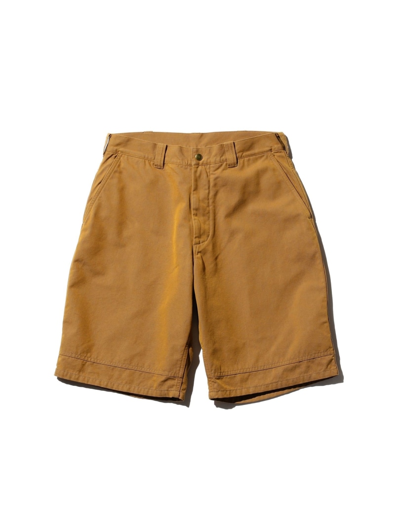 【SALE／60%OFF】Logger Shorts Chambray Canvas BEAMS PLUS ビームス 逃げ道 ズボン下 余分の物のズボン下 赤銅色 カーキ緑であること【RBA_E】【貨物輸送無料】[ Fashion]