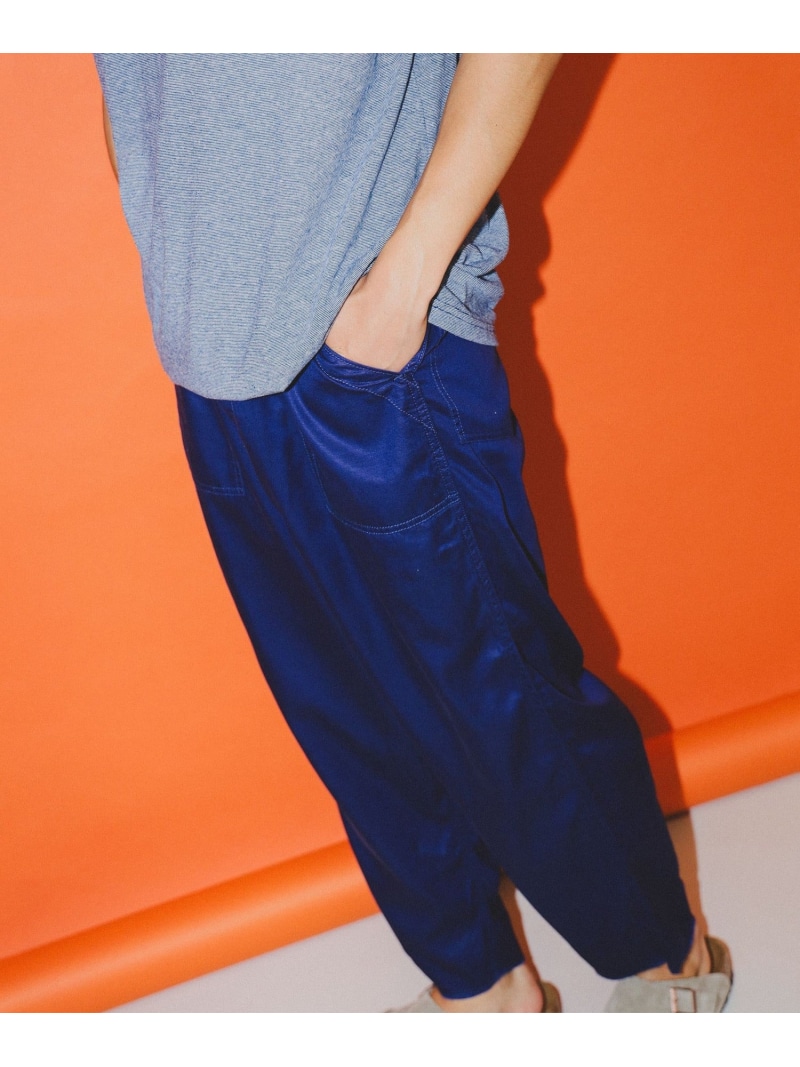 【SALE／40%OFF】カットオフ アンクル ベイカーパンツ BEAMS ビームス アウトレット パンツ その他のパンツ ネイビー ブラック グリーン【RBA_E】【送料無料】[ Fashion]