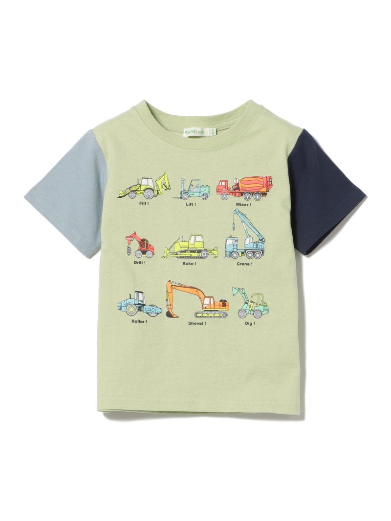 楽天市場】【SALE／20%OFF】BEAMS mini / ワーキングカー Tシャツ(90