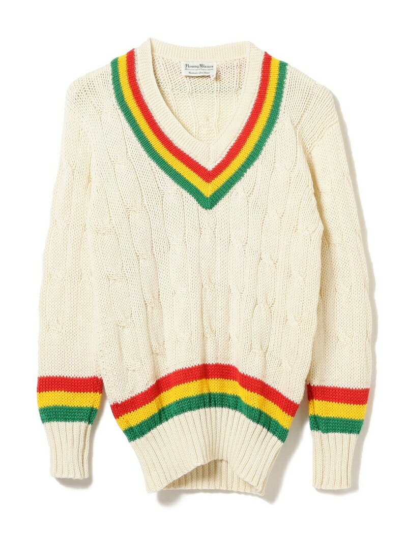 新品 ニット セーター Men Beams Sweater Cricket Blazers Fashion Rowing Rakuten ビームス 長袖ニット 送料無料 ニット アウトレット Sauna Kirov Ru