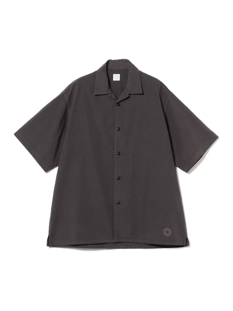 【SALE／40%OFF】ORCIVAL / Garment Dye Open Collar Short Sleeve Shirt B:MING by BEAMS ビームス アウトレット トップス シャツ・ブラウス グレー【RBA_E】【送料無料】[ Fashion]