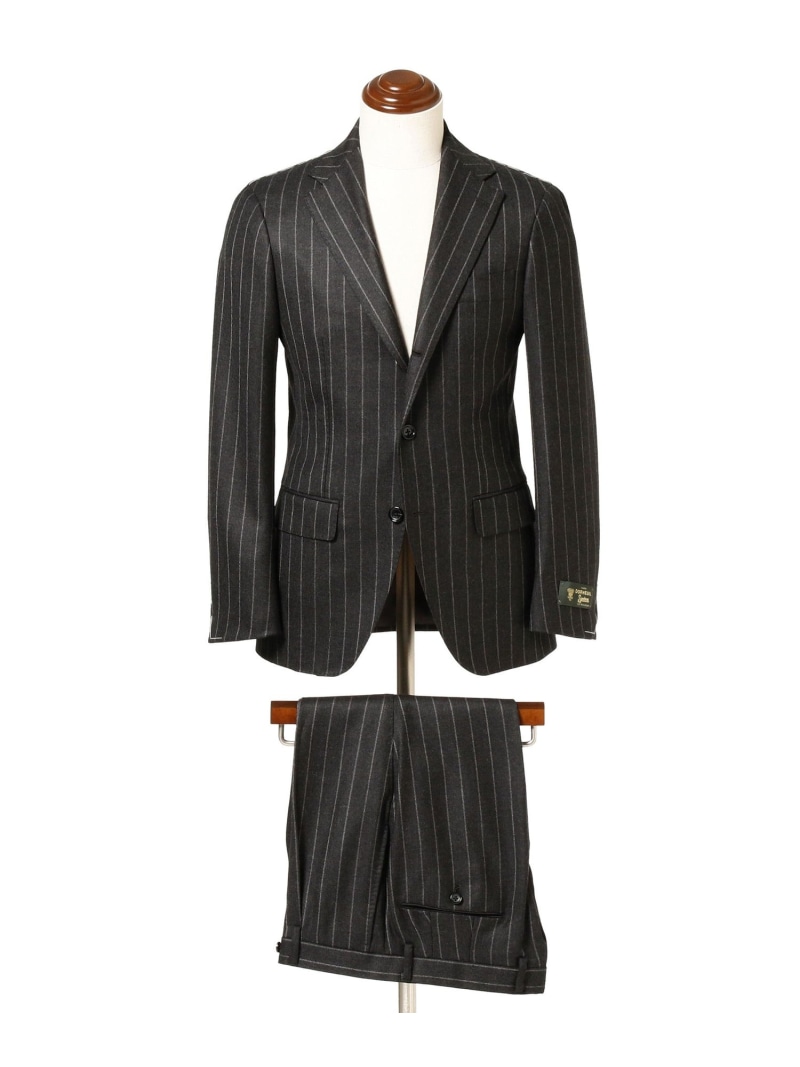 【極美品✨】Brilla per il gusto スーツ 紺色 ヘリンボーン 極美品✨】Brilla per il gusto スーツ 紺色 ヘリンボーン 極美品