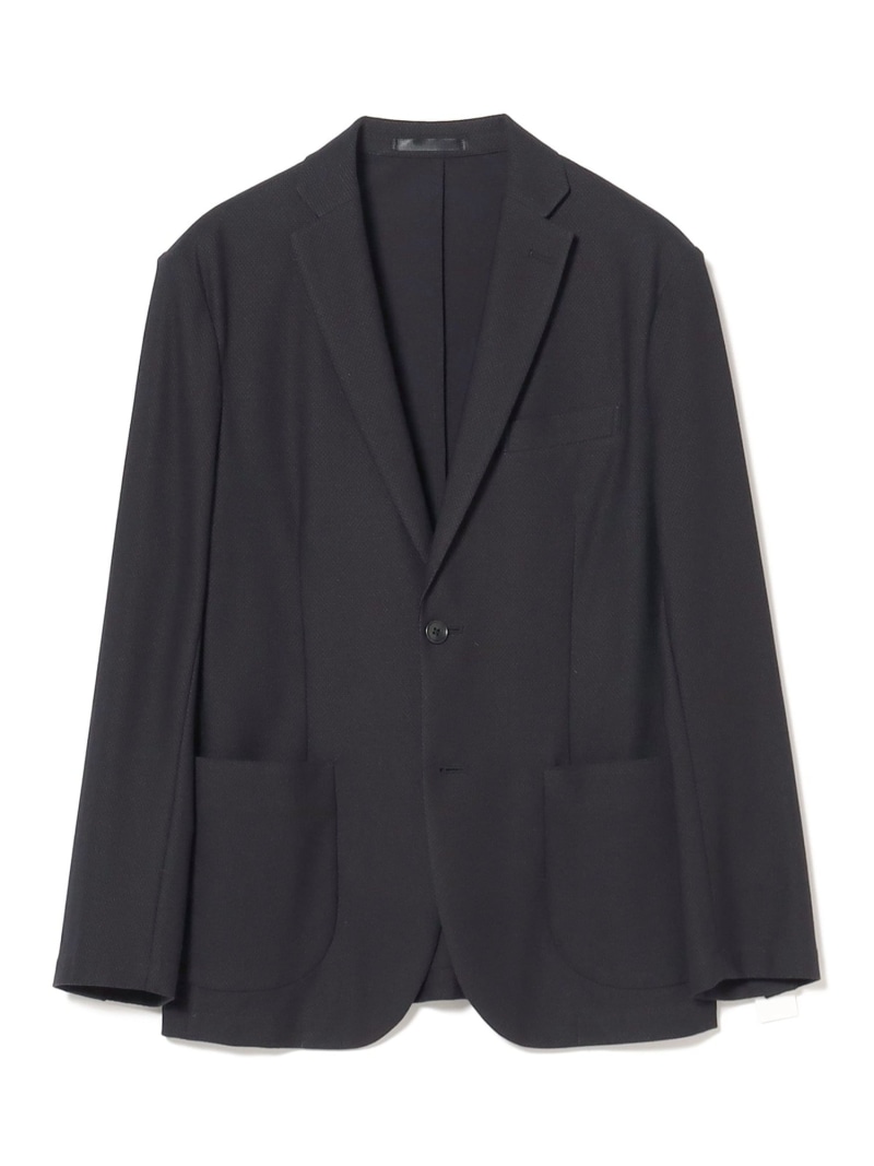 【SALE／50%OFF】NOMAD CALCULO(R) バーズアイ ジャージ 2ボタン ジャケット B:MING by BEAMS ビームス アウトレット ジャケット・アウター テーラードジャケット・ブレザー ネイビー【RBA_E】【送料無料】[ Fashion]｜BEAMS OUTLET