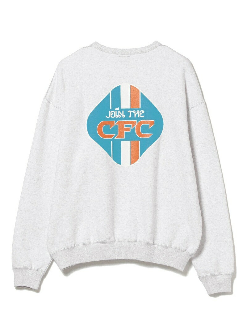 高額売筋】 Chaos Fishing Club CFC ASIA CREW SWEAT BEAMS T ビームス アウトレット カットソー  スウェット グレー ブラック Rakuten Fashion www.gmcmi.com