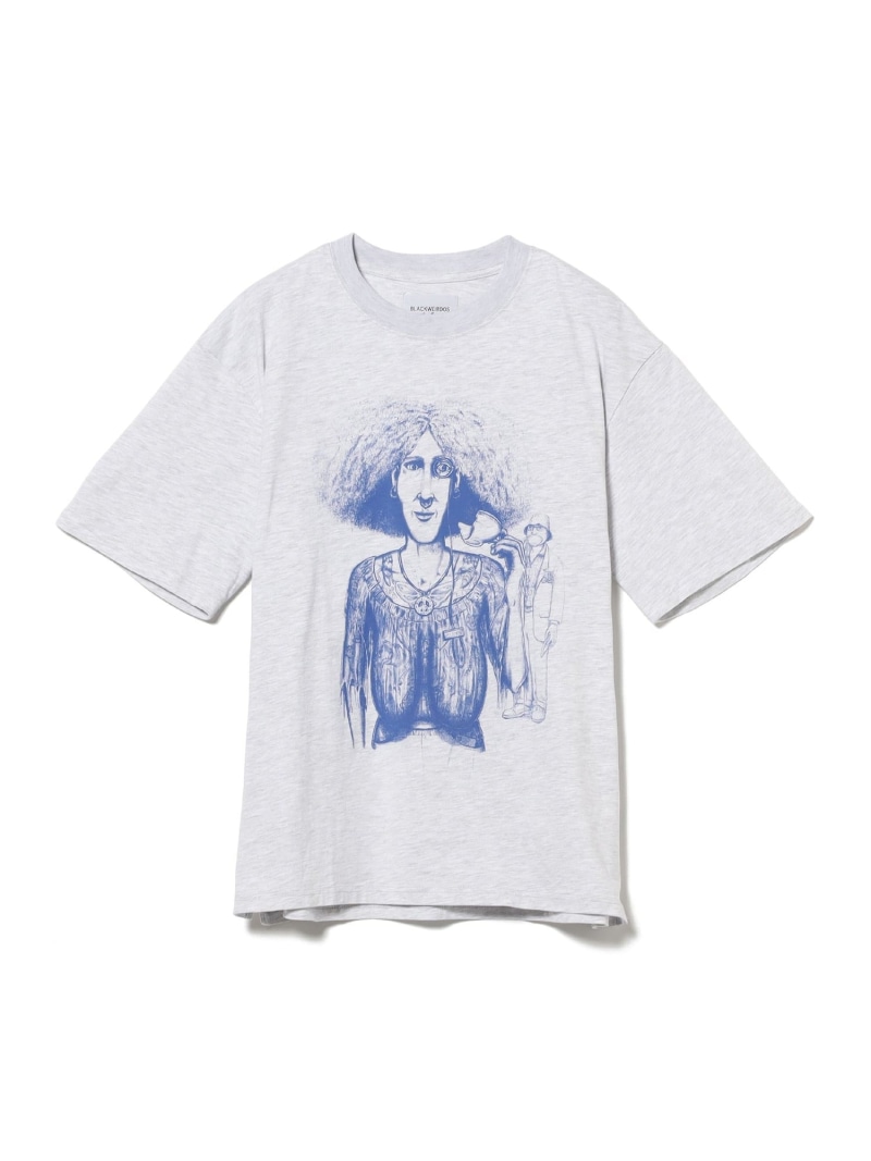 【SALE／40%OFF】Black Weirdos / Steve Smith Tee BEAMS T ビームス アウトレット トップス カットソー・Tシャツ グレー【RBA_E】【送料無料】[ Fashion]