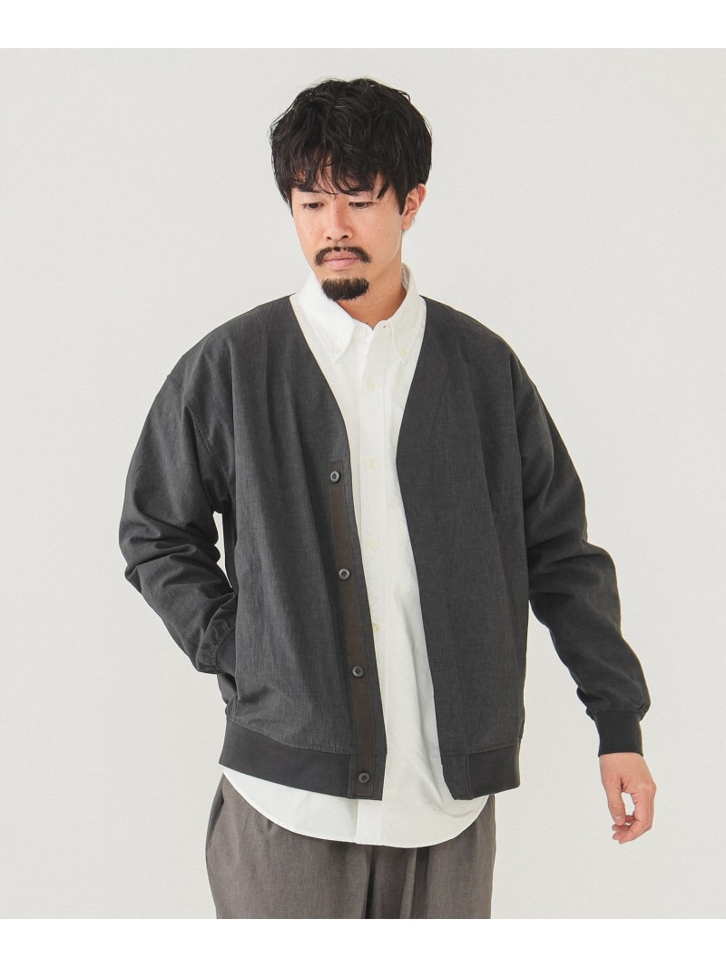 【SALE／40%OFF】EVALET(R) カーディガン BEAMS ビームス アウトレット トップス カーディガン グレー ネイビー【RBA_E】【送料無料】[ Fashion]