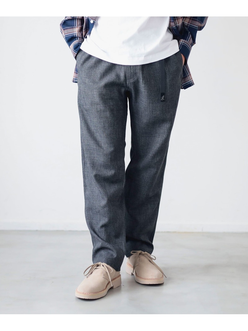 【SALE／40%OFF】【別注】Gramicci / シャンブレー パンツ B:MING by BEAMS ビームス アウトレット パンツ その他のパンツ ブラック グレー【RBA_E】【送料無料】[ Fashion]