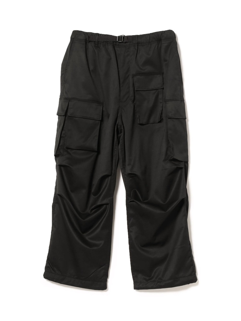 【SALE／50%OFF】マルチポケット カーゴパンツ BEAMS ビームス アウトレット パンツ カーゴパンツ ブラック グリーン【RBA_E】【送料無料】[ Fashion]