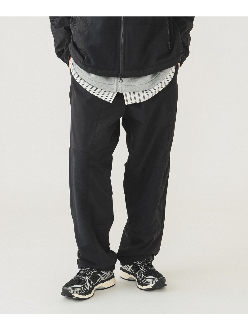 【SALE／60%OFF】クレイジー トラックイージーパンツ BEAMS ビームス アウトレット パンツ その他のパンツ ネイビー ブラック【RBA_E】【送料無料】[ Fashion]