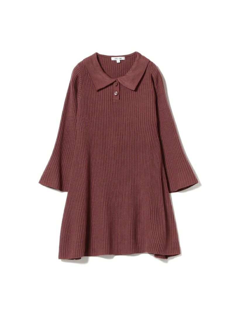B Ming By ニット Beams アウトレット ビッグ ビームス ワンピース カラー 90 150cm