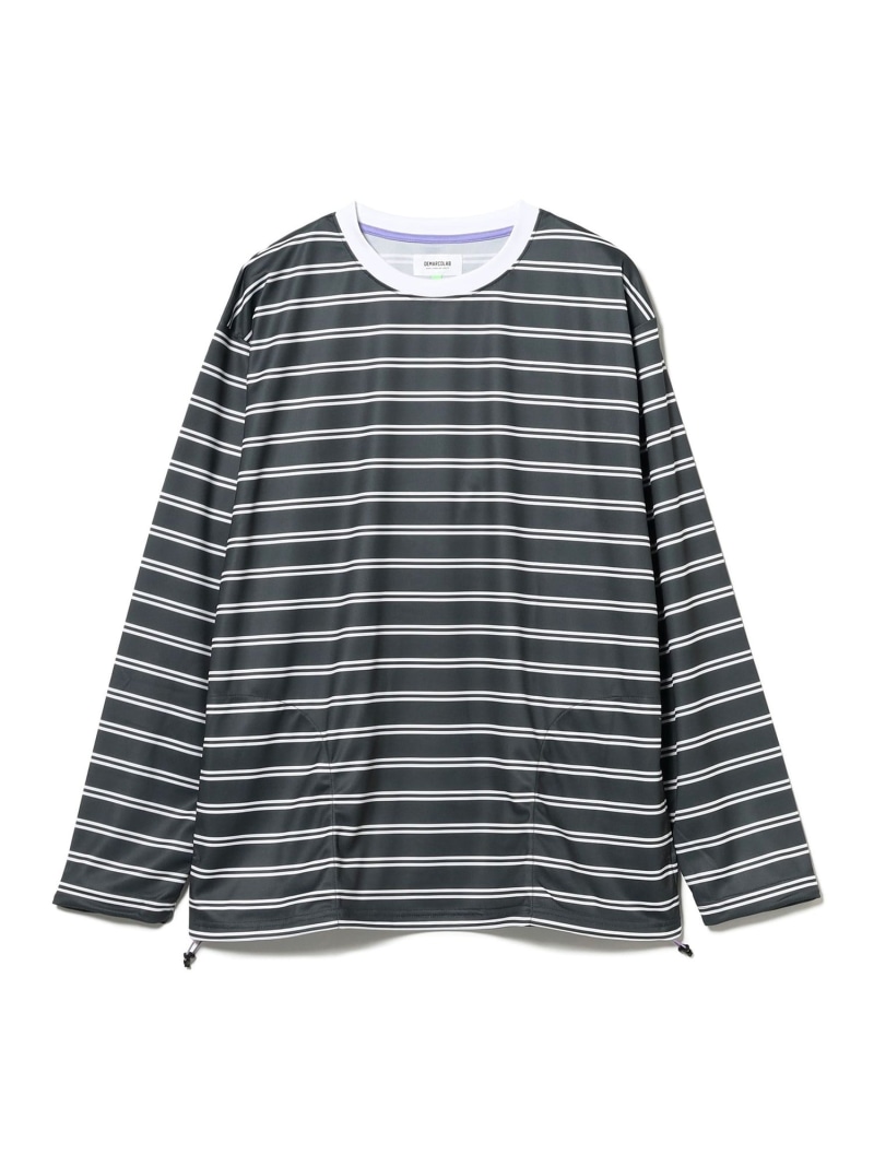 【SALE／50%OFF】DeMarcoLab / BORD VENT L/S TEE BEAMS T ビームス アウトレット トップス カットソー・Tシャツ グレー【RBA_E】【送料無料】[ Fashion]｜BEAMS OUTLET