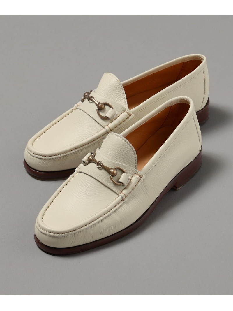 【SALE／30%OFF】IL MOCASSINO / シュリンクレザー ビットローファー Brilla per il gusto ビームス アウトレット シューズ・靴 レースアップ・ドレスシューズ ホワイト【RBA_E】【送料無料】[ Fashion]