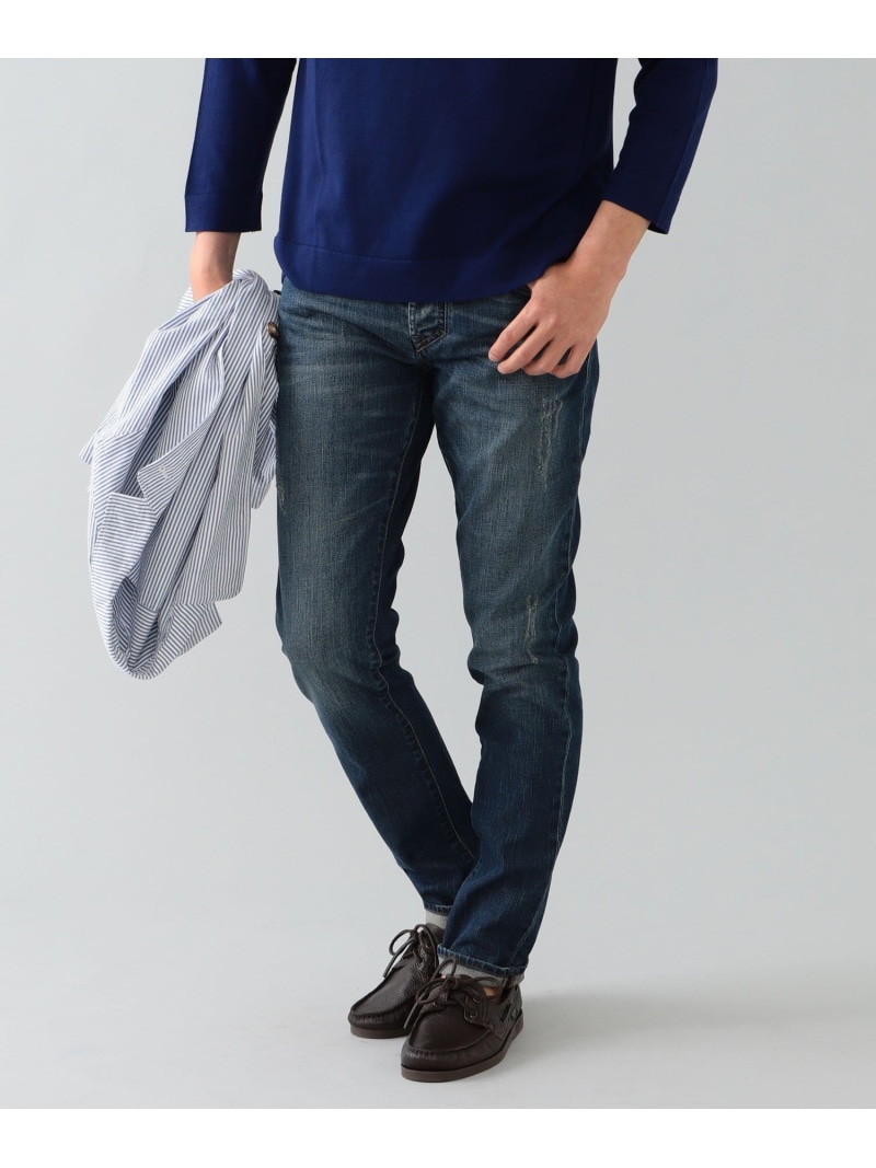 【SALE／40%OFF】YCHAI / PANATELA ダメージ デニム ジーンズ Brilla per il gusto ビームス アウトレット パンツ ジーンズ・デニムパンツ ネイビー【RBA_E】【送料無料】[ Fashion]