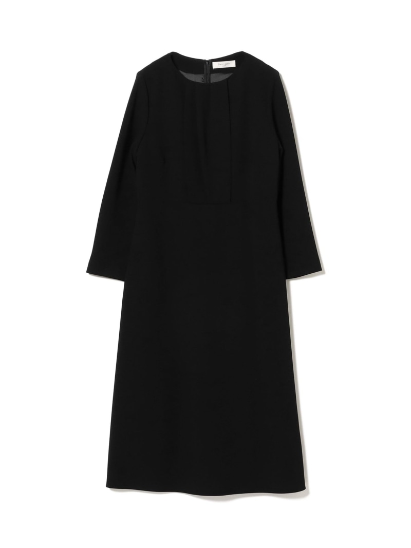 【SALE／70%OFF】トリアセ フロントタック ワンピース* Demi-Luxe BEAMS ビームス アウトレット ワンピース・ドレス その他のワンピース・ドレス ブラック ネイビー【RBA_E】【送料無料】[ Fashion]｜BEAMS OUTLET