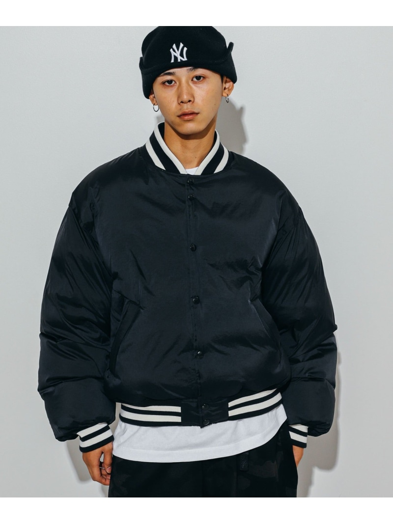 【SALE／60%OFF】落ち込む バーシティジャケット BEAMS ビームス 降車口 ジャケット・アウター ダウンジャケット・ダウンベスト 赤銅色 米国海軍【RBA_E】【貨物輸送無料】[ Fashion]