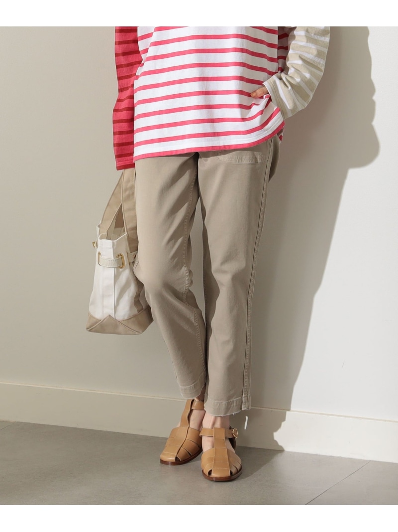 【SALE／50%OFF】upper hights / 別注 THE EIGHTY ベイカーパンツ/ Demi-Luxe BEAMS ビームス アウトレット パンツ その他のパンツ ベージュ カーキグリーン【RBA_E】【送料無料】[ Fashion]