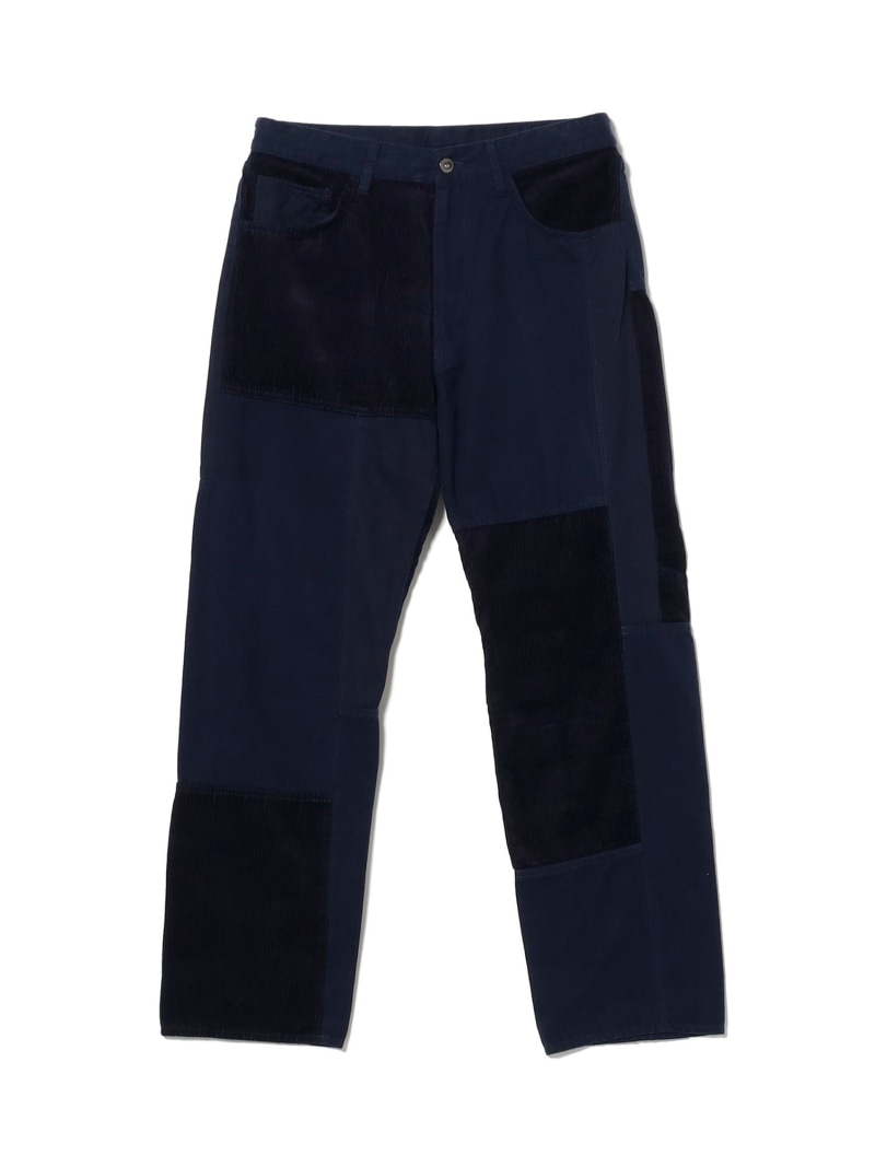 【SALE／50%OFF】クレイジー デザイン パンツ BEAMS ビームス アウトレット パンツ ジーンズ・デニムパンツ ネイビー ブラック【RBA_E】【送料無料】[ Fashion]
