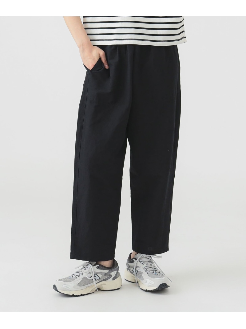 DANTON / EASY PANTS Ray BEAMS ビームス ウイメン パンツ その他のパンツ ブラック グリーン【送料無料】[ Fashion]