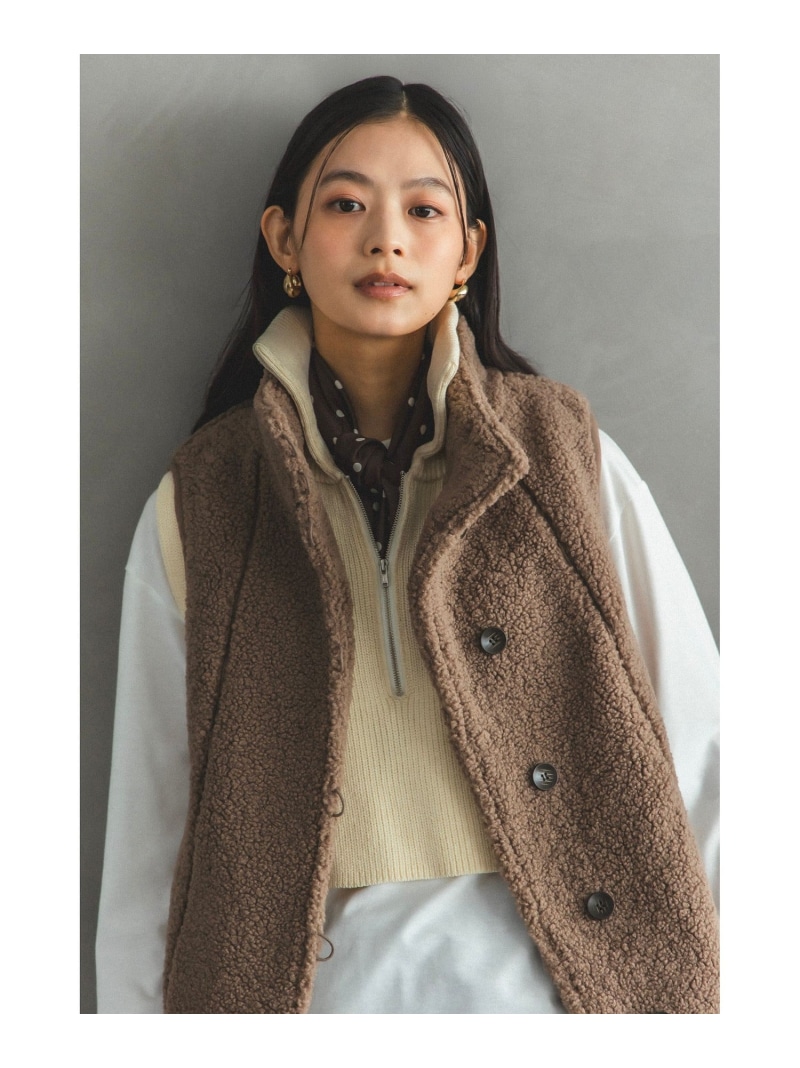 ★美品★GYMPHLEX BOA HOODED VESTアーバンリサーチドアーズ GYMPHLEX BOA HOODED VEST | アーバンリサーチ ドアーズ(URBAN