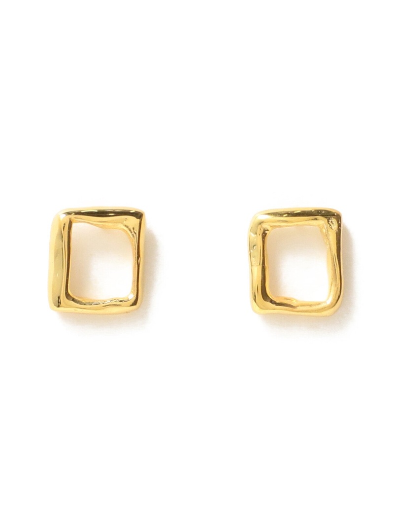 Ay Beams ミニスクエア ピアス ゴールド Ray Beams ビームス ウイメン アクセサリー ピアス ゴールド 送料無料 Rakuten Fashion Bouncesociety Com