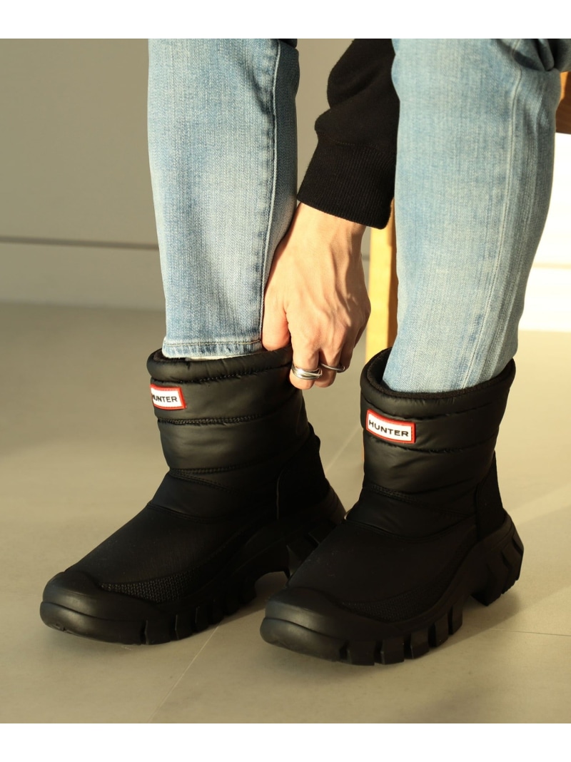楽天市場】ハンター ウインターブーツ レディース 長靴 W イントレ