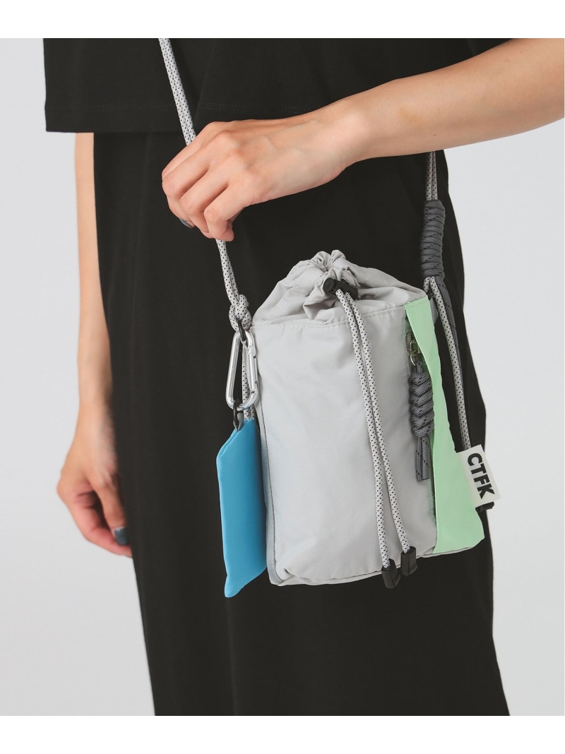 CTRL FREAK / ナイロン ハンディ ショルダー Ray BEAMS ビームス ウイメン バッグ ショルダーバッグ グリーン ブラック オレンジ【送料無料】[ Fashion]