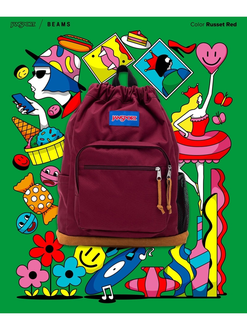 【別注】JANSPORT / Pack \u0026 Go うしろ側容器に並べる 背嚢 通い通学 アウトドア ジャンスポ 26SS BEAMS BOY ビームス ウイメン 御徒面子 背嚢・うしろ側容器に並べる【貨物輸送無料】[ Fashion]